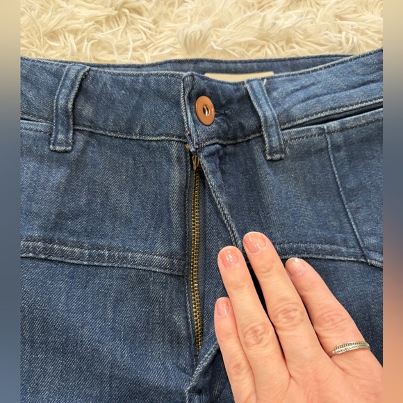 Anthropologie Pilcro Ultra High-Rise Slim Flare Jeans - size 27 - Picture 7 of 14